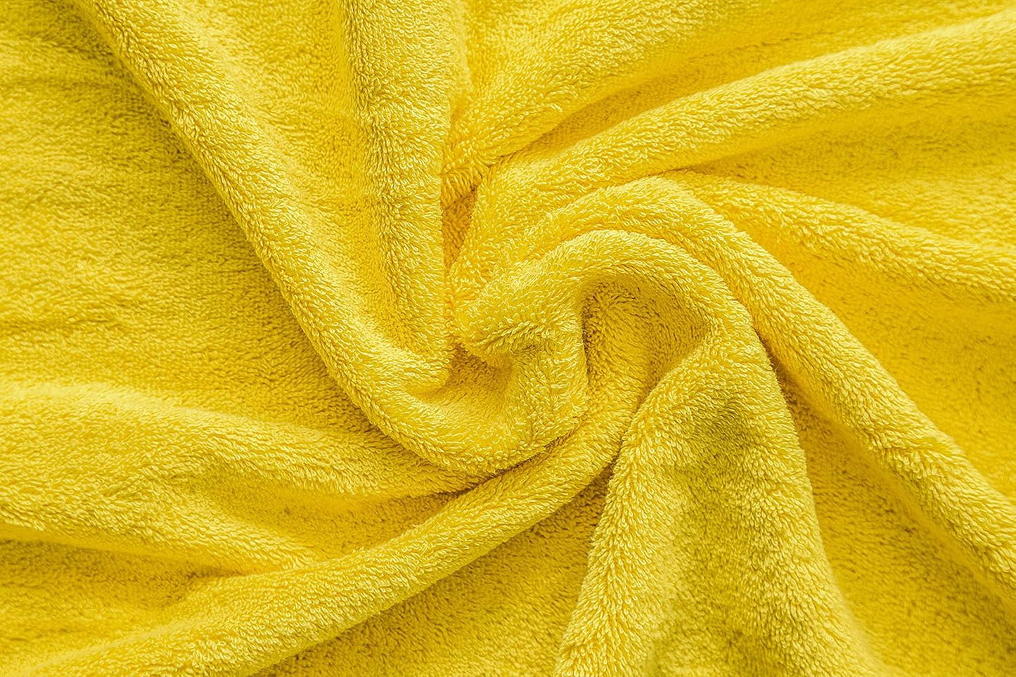 American Veteran Towel, 100% Cotton Turkish Bath Towels for Bathroom 4 Pack, 27x54 Extra Large Premium Soft Drying Bathroom Towels, Yellow