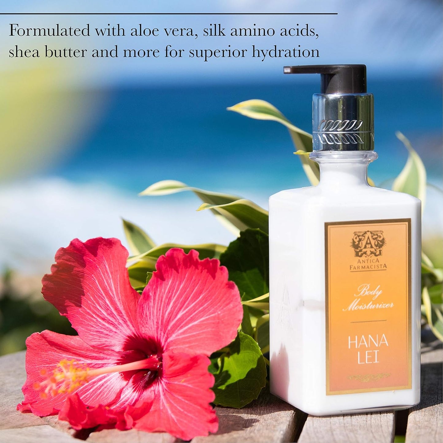 Antica Farmacista Body Moisturizer - Moisturizing Scented Lotion - Premium Body Moisturizer - Luxury Gift for Women & Men - Hand & Skin Hydration -Peonia, Gardenia & Rosa, 10 Fl Oz