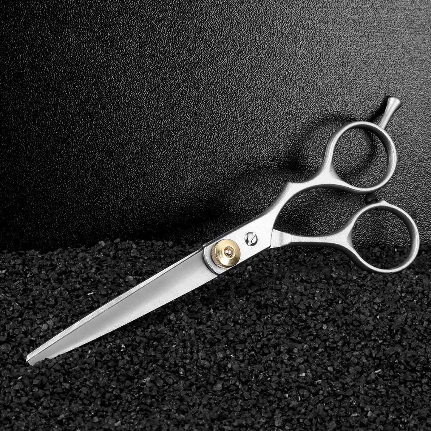 Hair Scissors Hair Cutting Shears Set, Fcysy Haircut Thinning Shears Kit, Salon Barber Haircutting Scissors Hairdresser Blending Shears Hair Trimming Tools for Men Women Dog