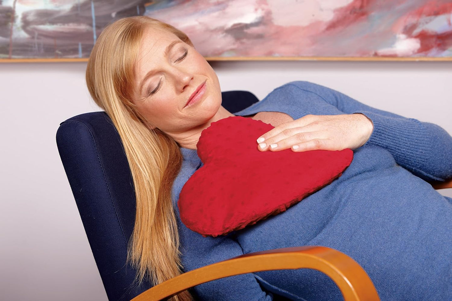 Bucky Heartwarmer-Mini Hot&Cold Therapy Pad, Red, Small