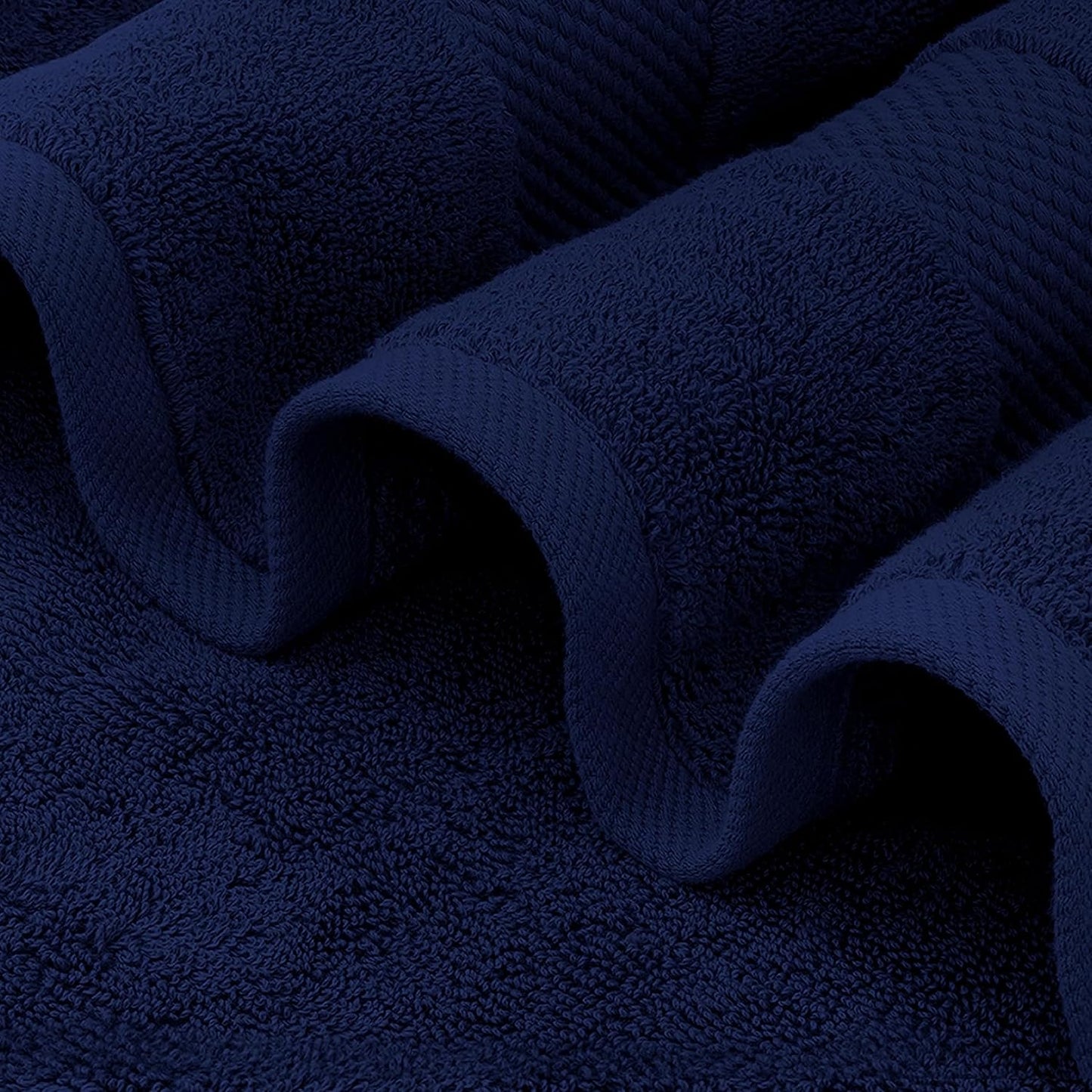 Delara 100% Organic Cotton Towels 650 GSM Plush Feather Touch Quick Dry Bath Sheet, Pack of 2 GOTS Certified, Oeko-Tex Green Certified, Organic Cotton Bath Sheet