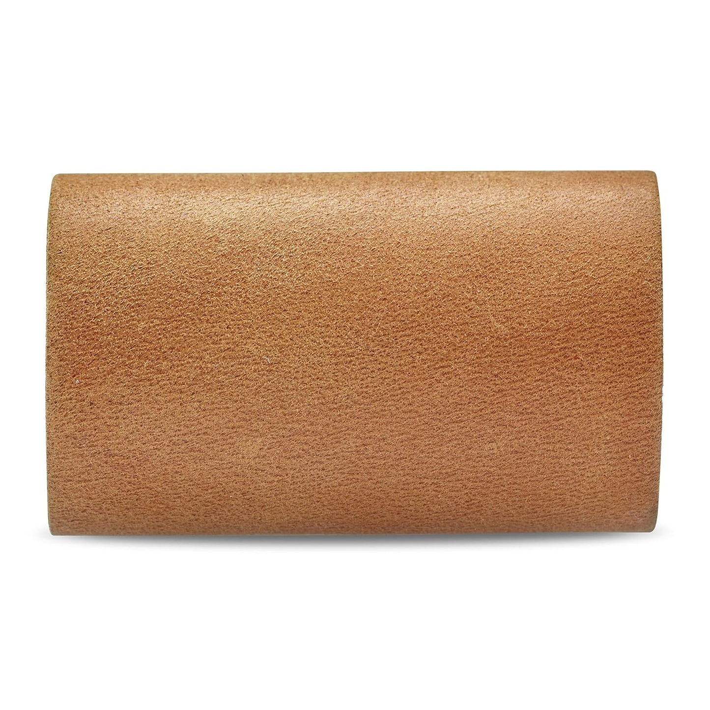 Safety Razor Head Protecting Leather Cover, Genuine Cowhide Leather Double Edge Safety Razor Case Accessories for Travel, Butterfly Razor Case (Vintage Brown)