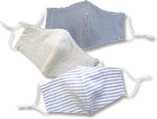 HOPE LOVE SHINE Face Mask Adjustable Filter Pocket Reusable Breathable Washable Cloth Mask Face Masks for Women Men - 4 Pack