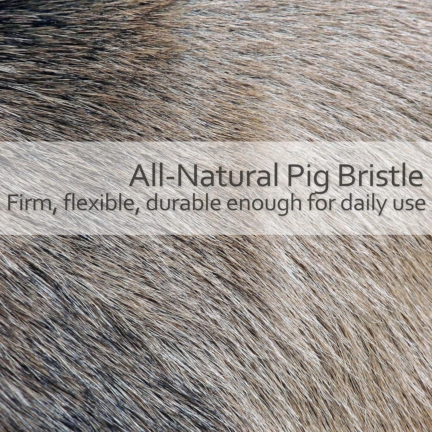 REDECKER Beechwood Bath and Shower Brush - Boar Bristle Back Brush Shower - 17-3/4 inch Handle for Hard-to-Reach Areas - Natural Pig Bristle Fibers Remove Dead Skin - Long Handled Bristle Shower Brush