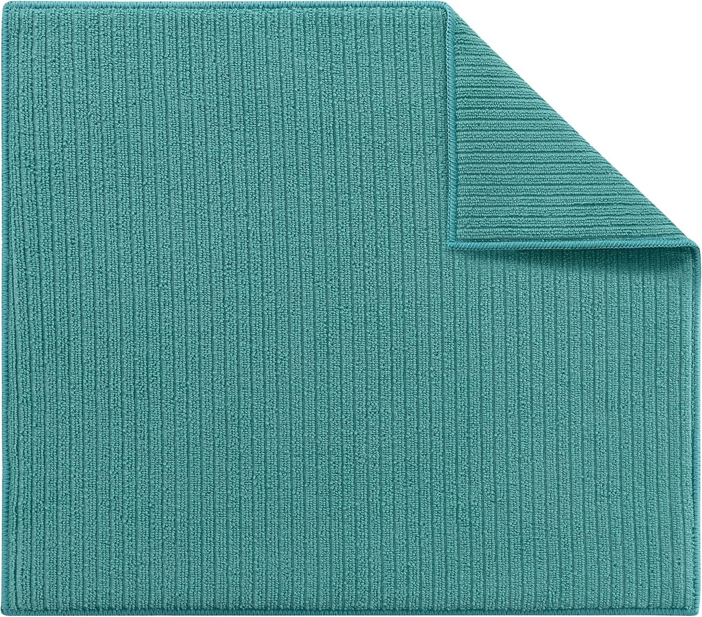 Absorbent, Reversible Microfiber Dish Drying Mat for Kitchen, 18 Inch x 24 Inch